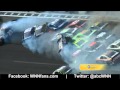 Video e-kaart NASCAR kokkupõrge 25 auto vahel