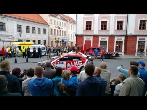 auto24 Rally Estonia 2016 - 1. päev, SS1, Tartu linnakatse, Plangi start